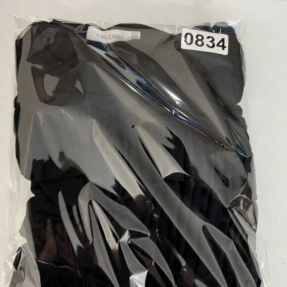 Altuzarra Womens 38/ Large Black Ruffled Asymmetrical Soft Skirt Made In France - Picture 14 of 14